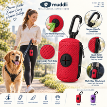 Muddli CleanCarry™ Dog Waste Bag Dispenser