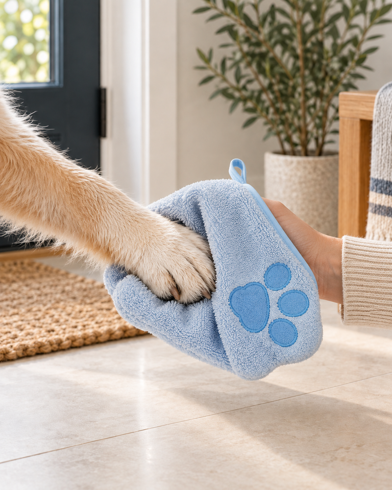 3. Dry With The Mitt