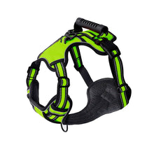 Harnais pour chien anti-traction respirant réfléchissant avec poignée pour petits et grands chiens, idéal pour les promenades et l'entraînement en extérieur