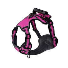 Harnais pour chien anti-traction respirant réfléchissant avec poignée pour petits et grands chiens, idéal pour les promenades et l'entraînement en extérieur