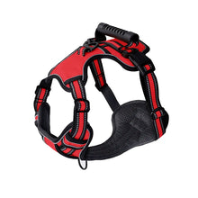 Harnais pour chien anti-traction respirant réfléchissant avec poignée pour petits et grands chiens, idéal pour les promenades et l'entraînement en extérieur