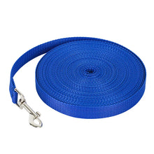 Laisse longue de 1,2 m à 30 m pour chiens Laisse extra longue pour chiots Entraînement en extérieur Corde en nylon Accessoires pour chiens Laisses de dressage étendues