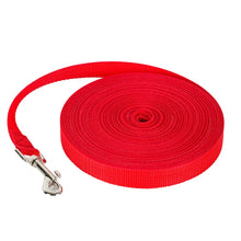Laisse longue de 1,2 m à 30 m pour chiens Laisse extra longue pour chiots Entraînement en extérieur Corde en nylon Accessoires pour chiens Laisses de dressage étendues