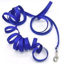 Laisse longue de 1,2 m à 30 m pour chiens Laisse extra longue pour chiots Entraînement en extérieur Corde en nylon Accessoires pour chiens Laisses de dressage étendues