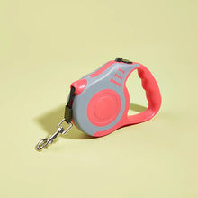 Laisse pour chien de 3 m 5 m pour petits et moyens chiens et chats, rétractable automatique, en nylon solide, corde de traction pour animaux de compagnie Chihuahua Bulldog