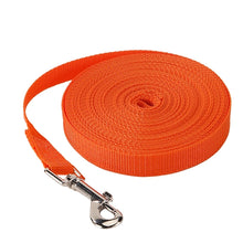Laisse longue de 1,2 m à 30 m pour chiens Laisse extra longue pour chiots Entraînement en extérieur Corde en nylon Accessoires pour chiens Laisses de dressage étendues
