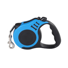 Laisse pour chien de 3 m 5 m pour petits et moyens chiens et chats, rétractable automatique, en nylon solide, corde de traction pour animaux de compagnie Chihuahua Bulldog