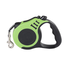 Laisse pour chien de 3 m 5 m pour petits et moyens chiens et chats, rétractable automatique, en nylon solide, corde de traction pour animaux de compagnie Chihuahua Bulldog